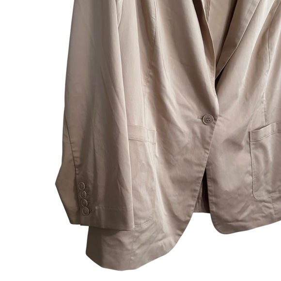 Lane Bryant tan Blazer Size 20 - Picture 2 of 5